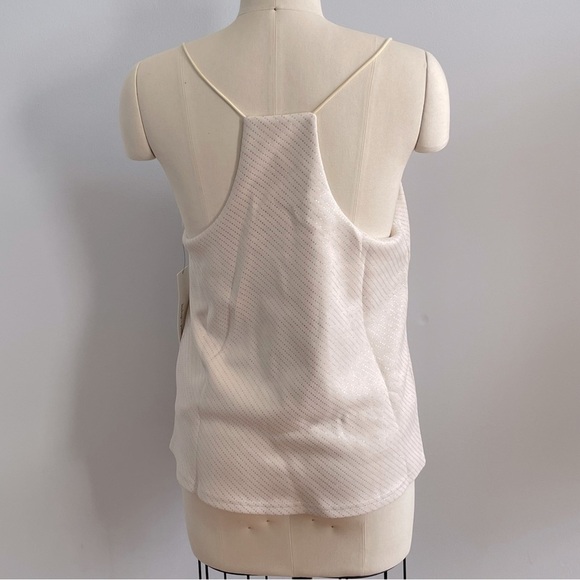 Bishop & Young Womens Micro Stud Faux Suede Cami- Ivory- Size Medium- NWT - Picture 7 of 11